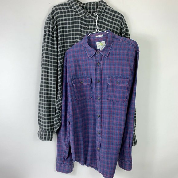 Lucky Brand Other - Lot of 2 Lucky Brand Button Shirts Men Sz XL